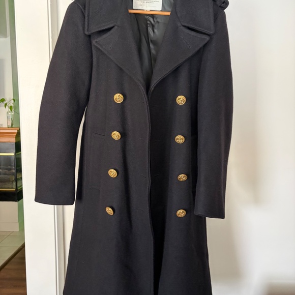 US Navy wool bridge coat - Picture 4 of 4